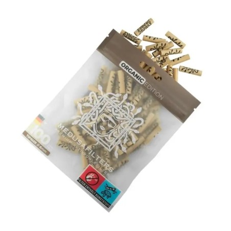 Filtres à charbon actif 50 pièces Medusa Organic vegan noix de coco cannabis cbd hash livraison magasin online suisse Schweiz